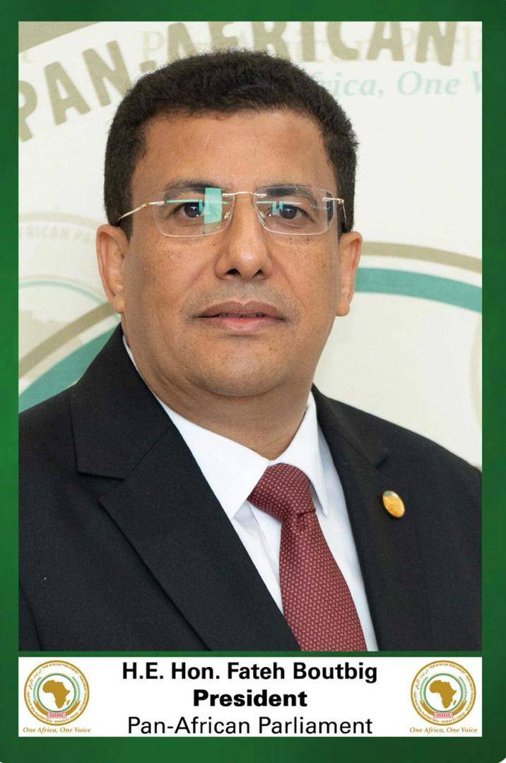 انتخاب السيد فاتح بوطبيق رئيساً للبرلمان الإفريقي