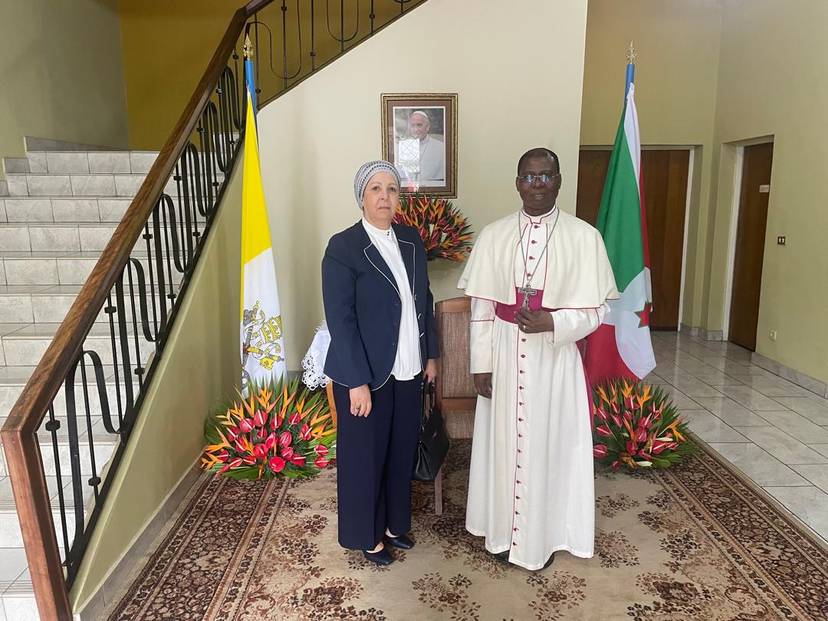 Presentation of condolences following the death of the Sovereign Pontiff, Pope Francis.